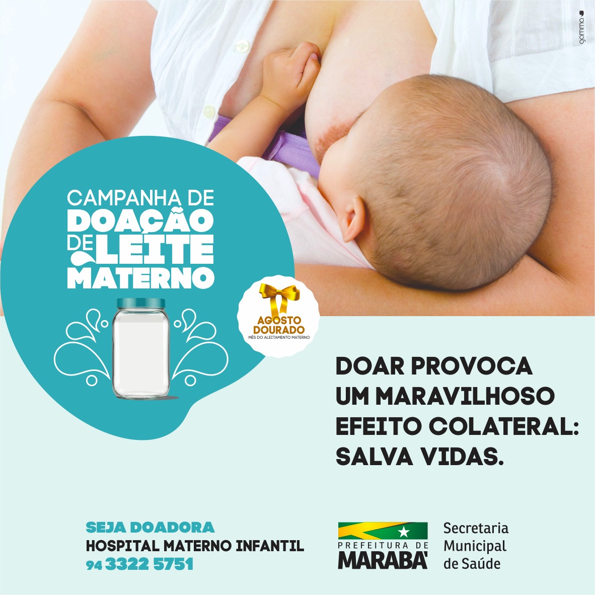 Portal UFS - Agosto Dourado: Mês de dedicação à Promoção do Aleitamento  Materno