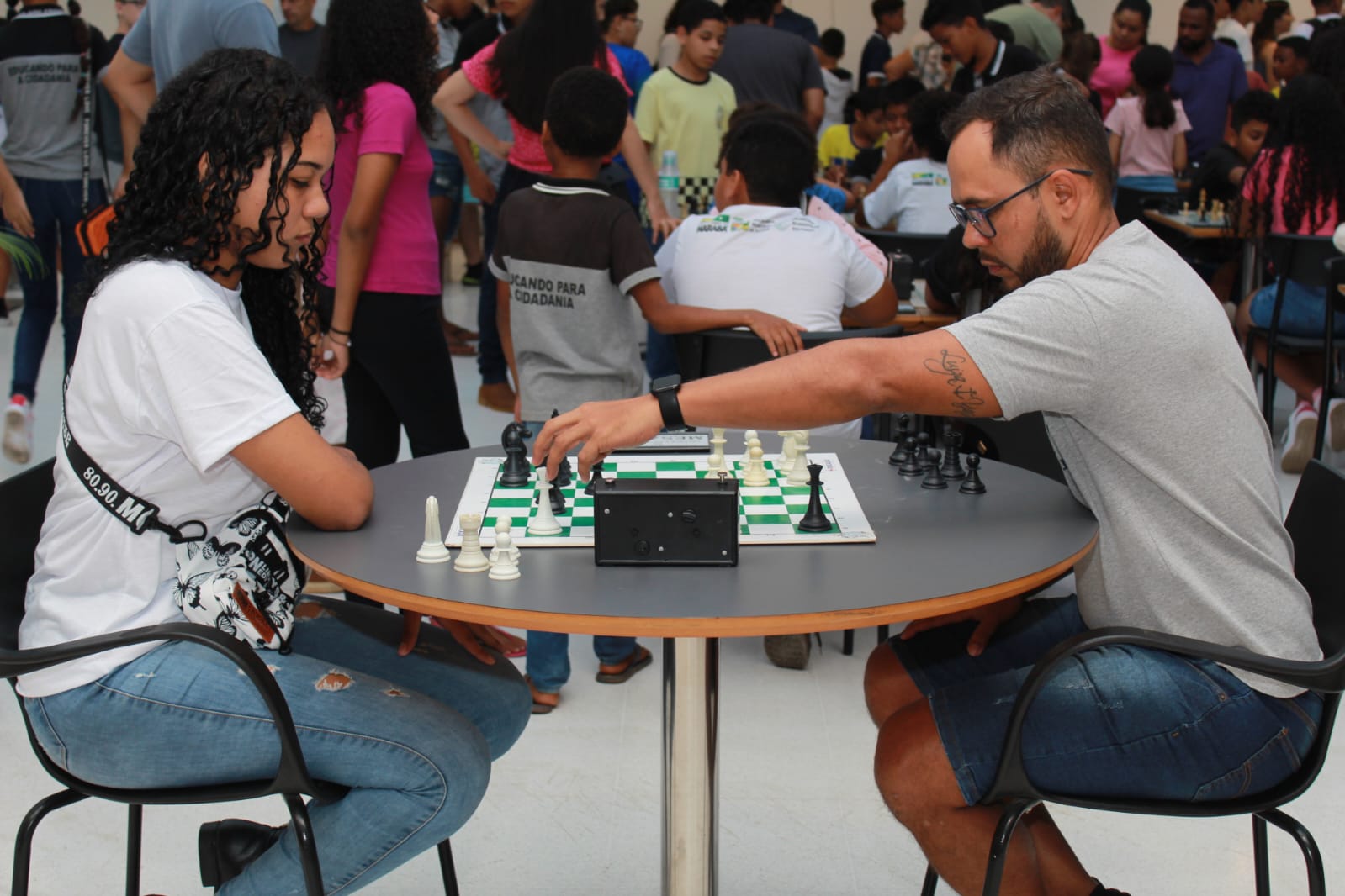 Semel: Festival de Xadrez no Partage Shopping movimenta alunos de