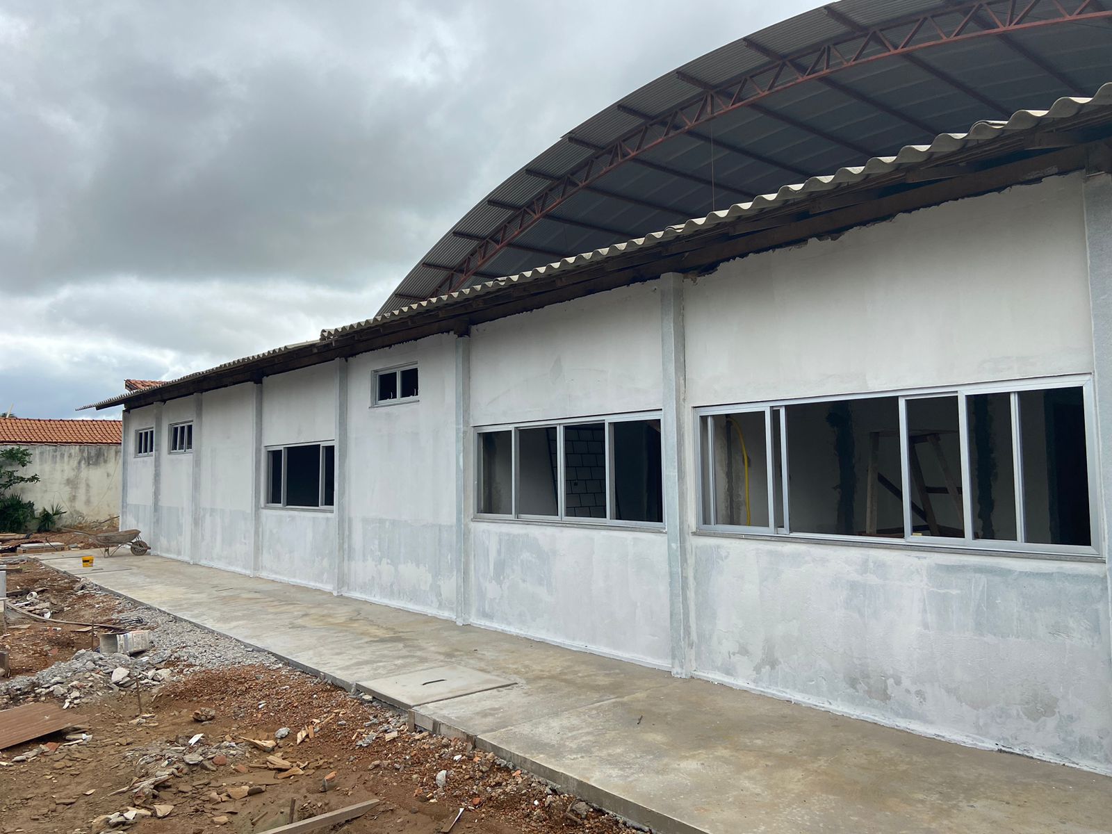 Obras: Revitalização da Escola Professor Raimundinho entra na reta final