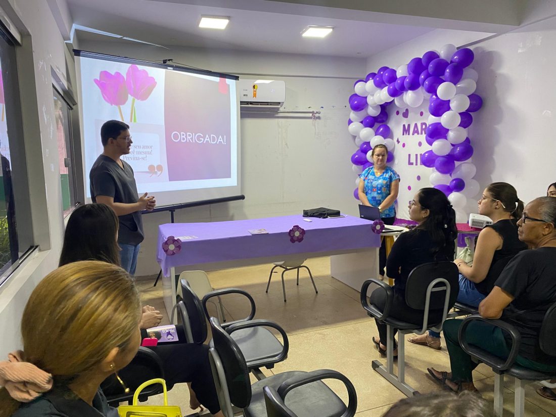 Março Lilás: Com palestras e atendimentos, UBS Jaime Pinto promove Dia D da Campanha