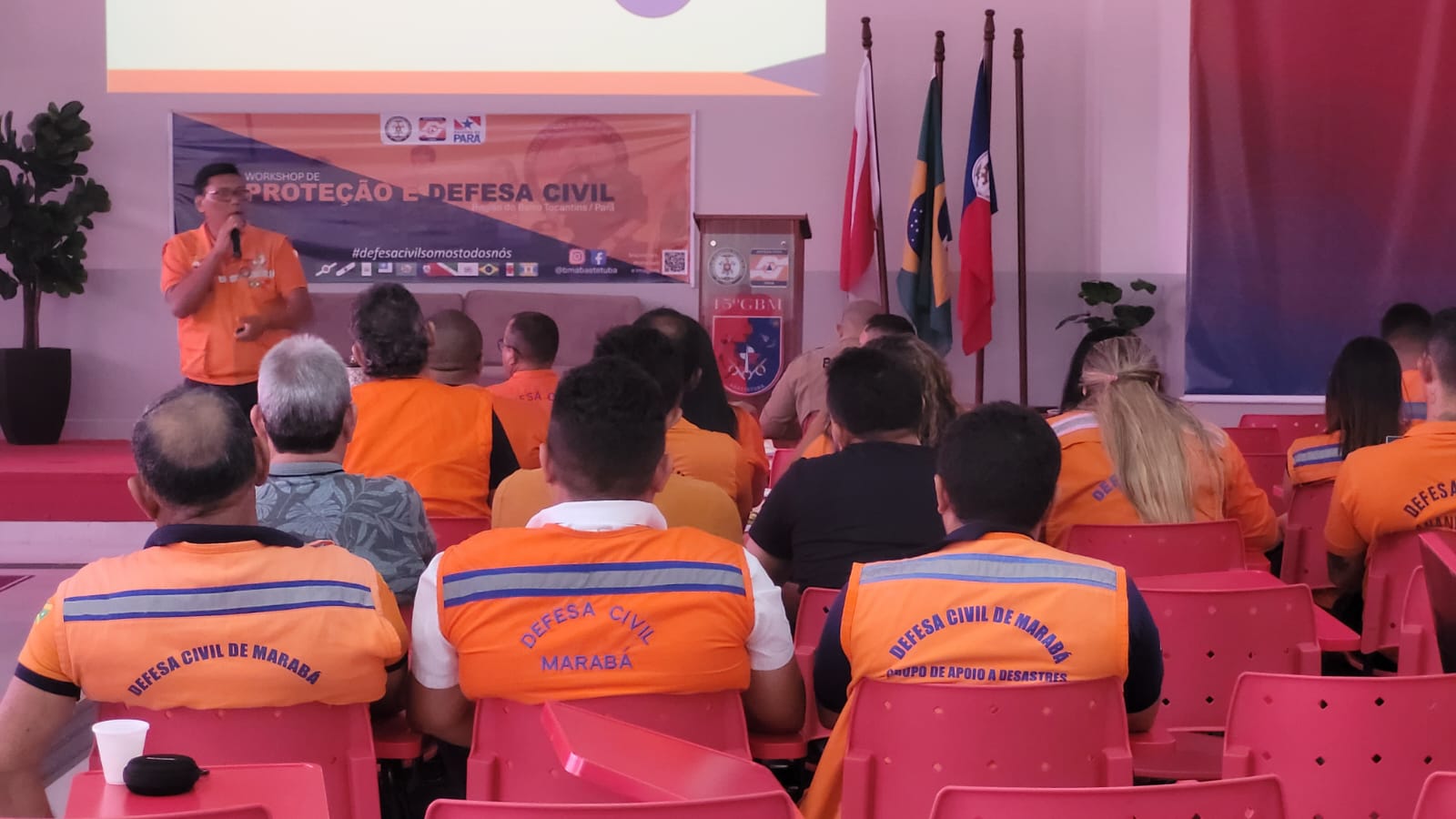 Capacitação: Defesa Civil de Marabá participa do 1º Workshop de Proteção do Baixo Tocantins