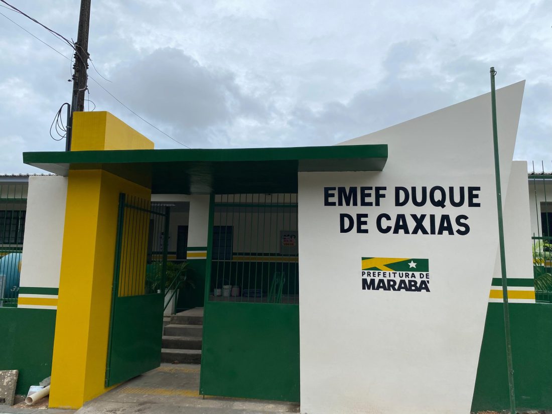 Obras: Revitalização da Escola Duque de Caxias ganha últimos detalhes antes de ser entregue à população