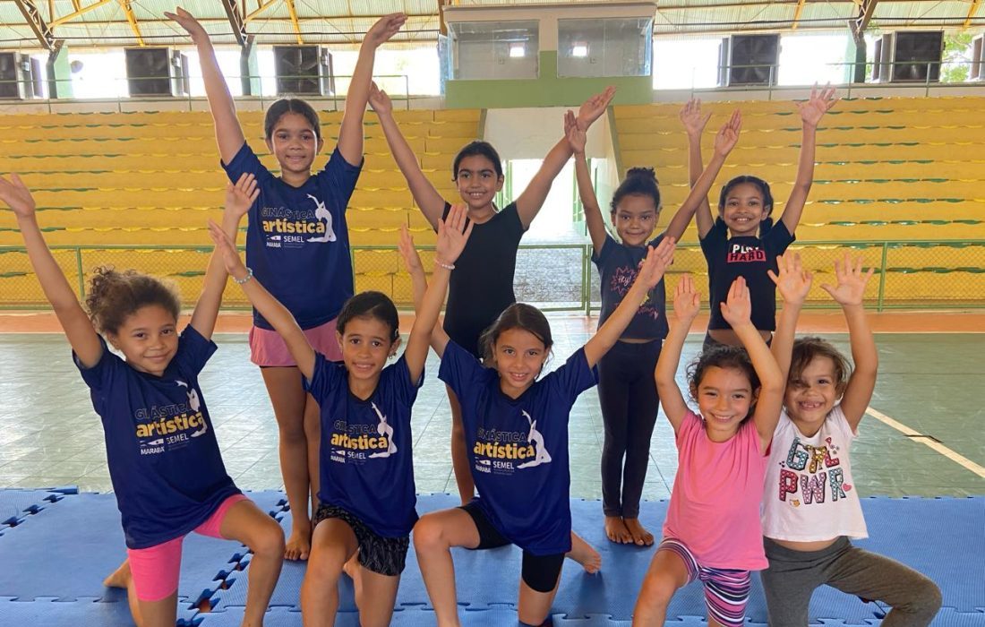 Semel: Ginástica Artística reúne 120 alunos no projeto que desperta interesse da garotada
