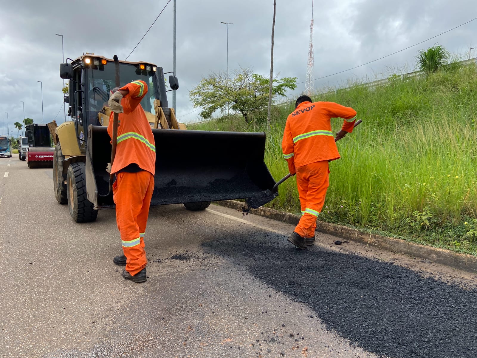 Sevop: Operação Tapa Buraco inicia semana com ações nos núcleos Nova Marabá e São Félix