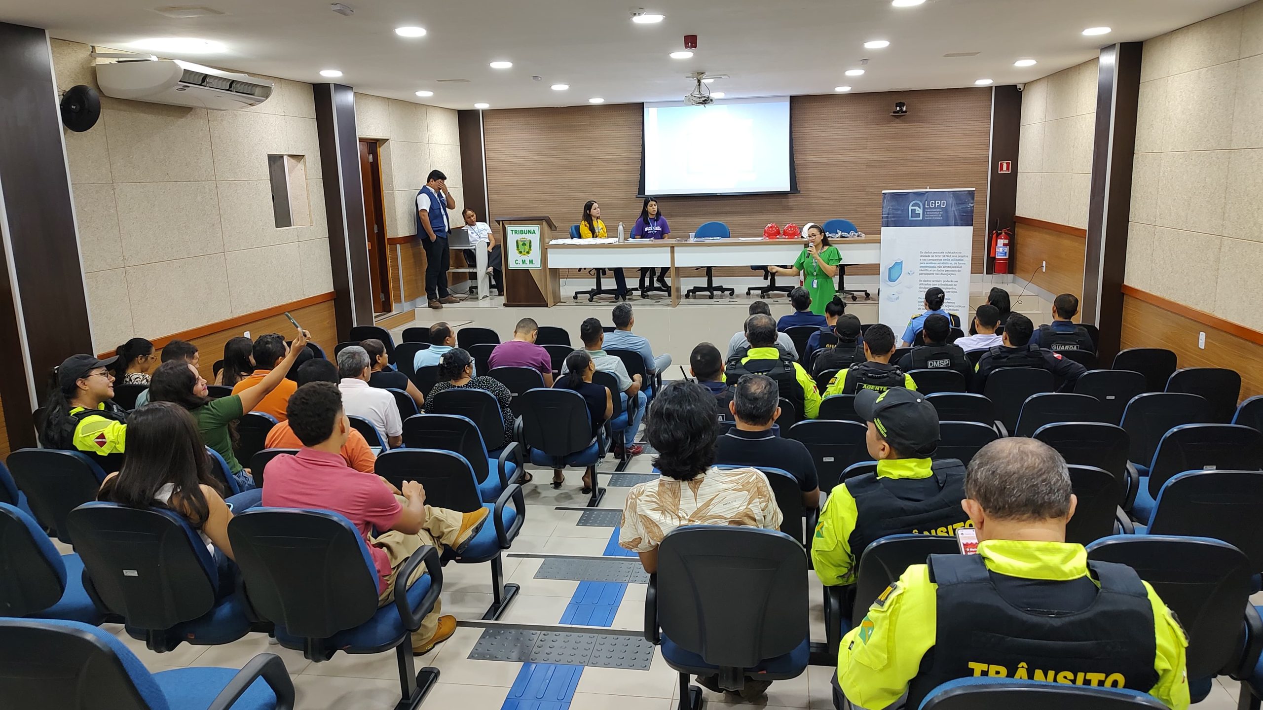 Abril Verde: Prevenção de acidentes de trabalho é debatido com os servidores da Segurança Institucional