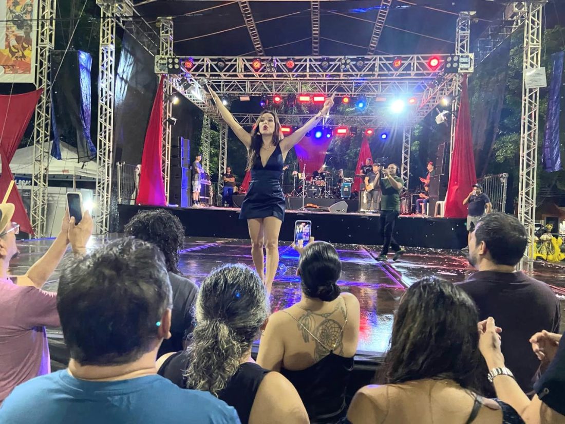 FCCM: Liah Soares fecha segunda noite do 3º Giro Cultural de Marabá
