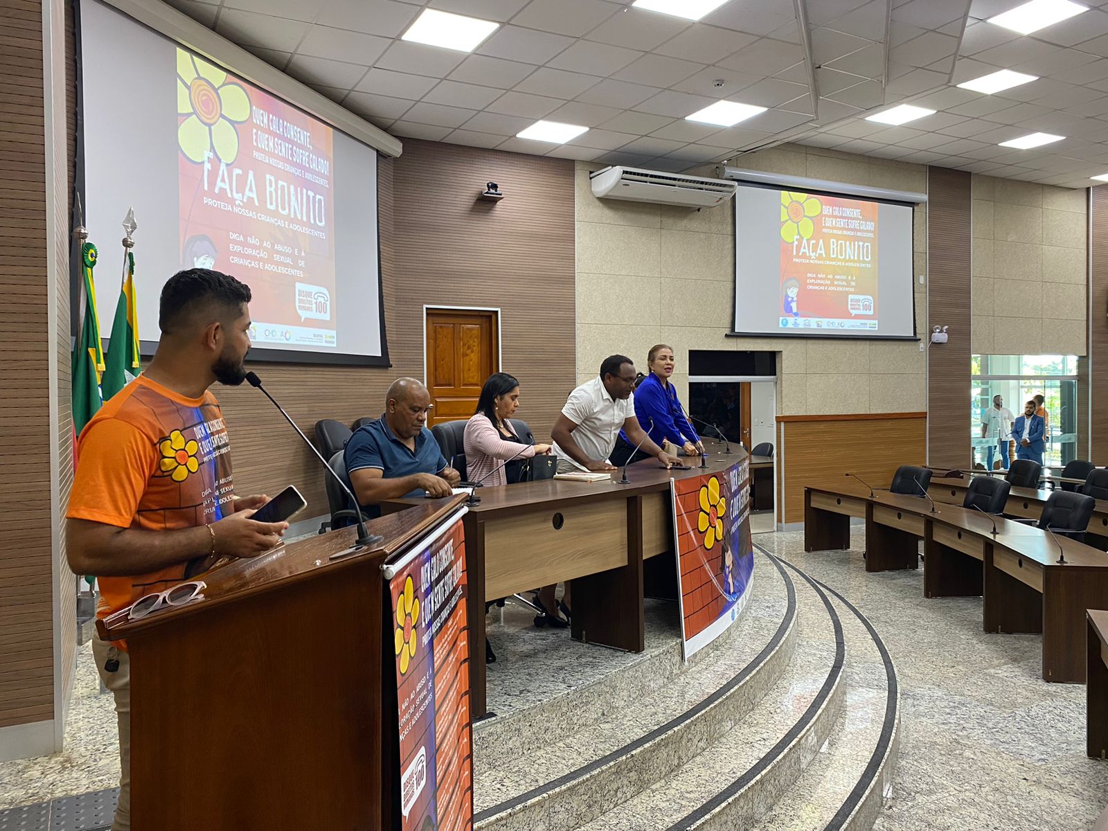 Seaspac: Câmara Municipal sedia cerimônia de lançamento da Campanha “Maio Laranja”