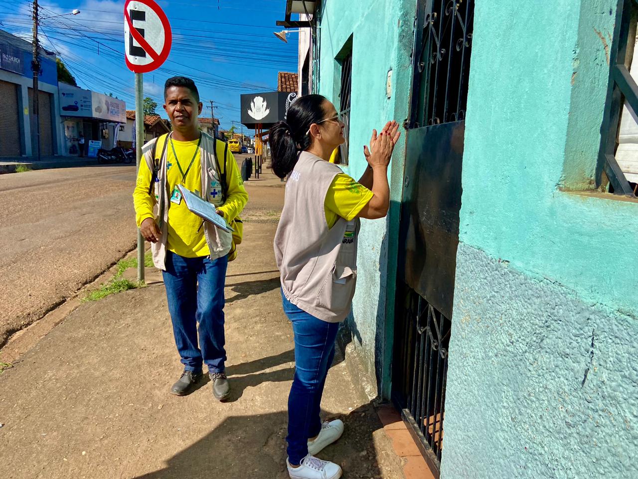 Saúde: Bairro Jardim Vitória recebe atuação dos ACE contra a dengue