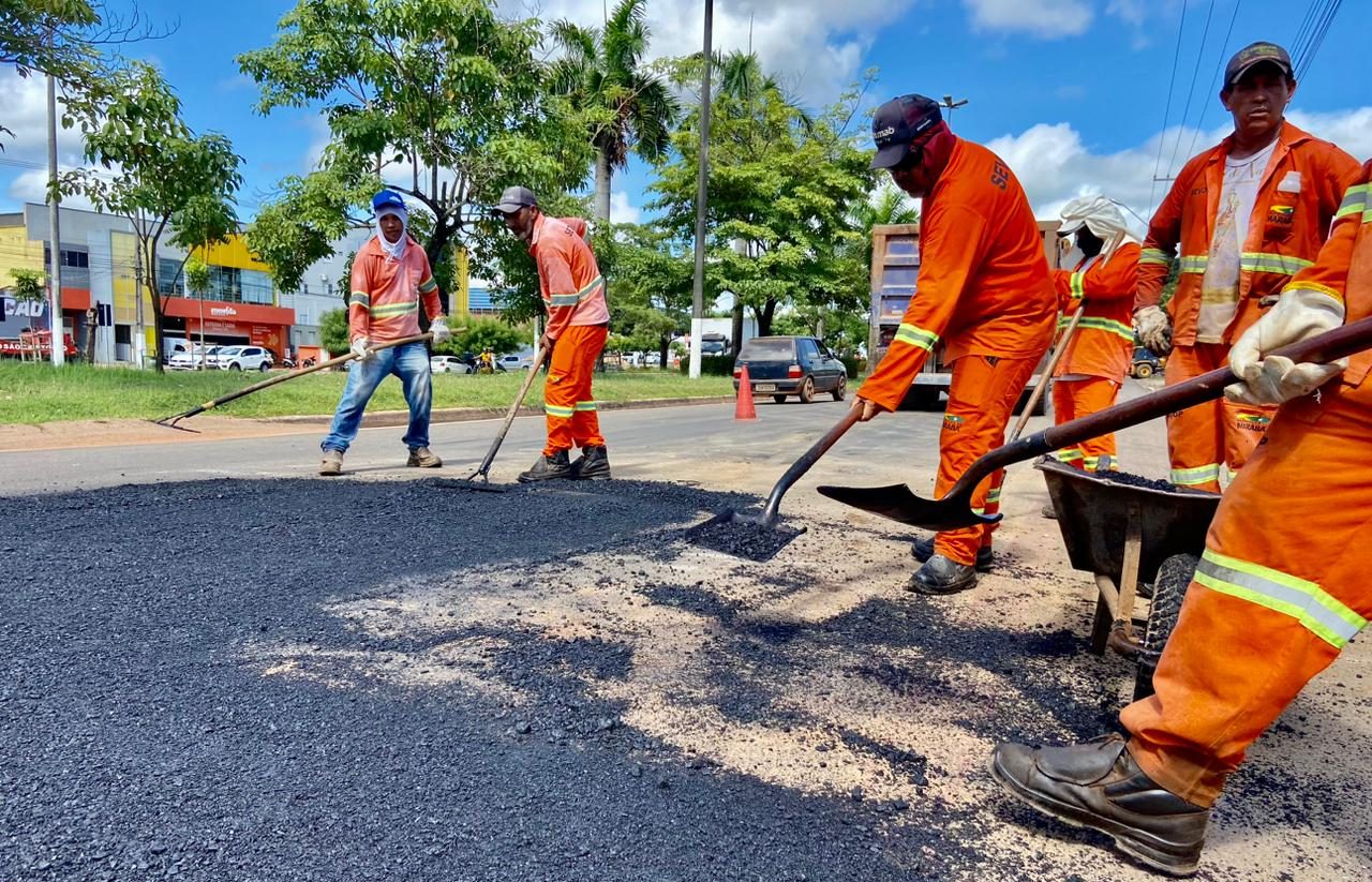 Sevop/SSAM: Recuperação de vias e Operação Tapa-Buraco  estão por toda a cidade