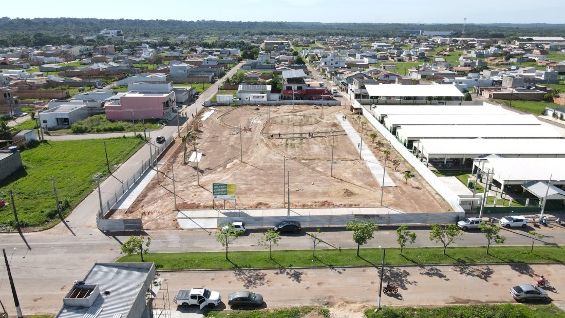Obras: Sevop inicia mais um espaço de lazer no bairro Cidade Jardim