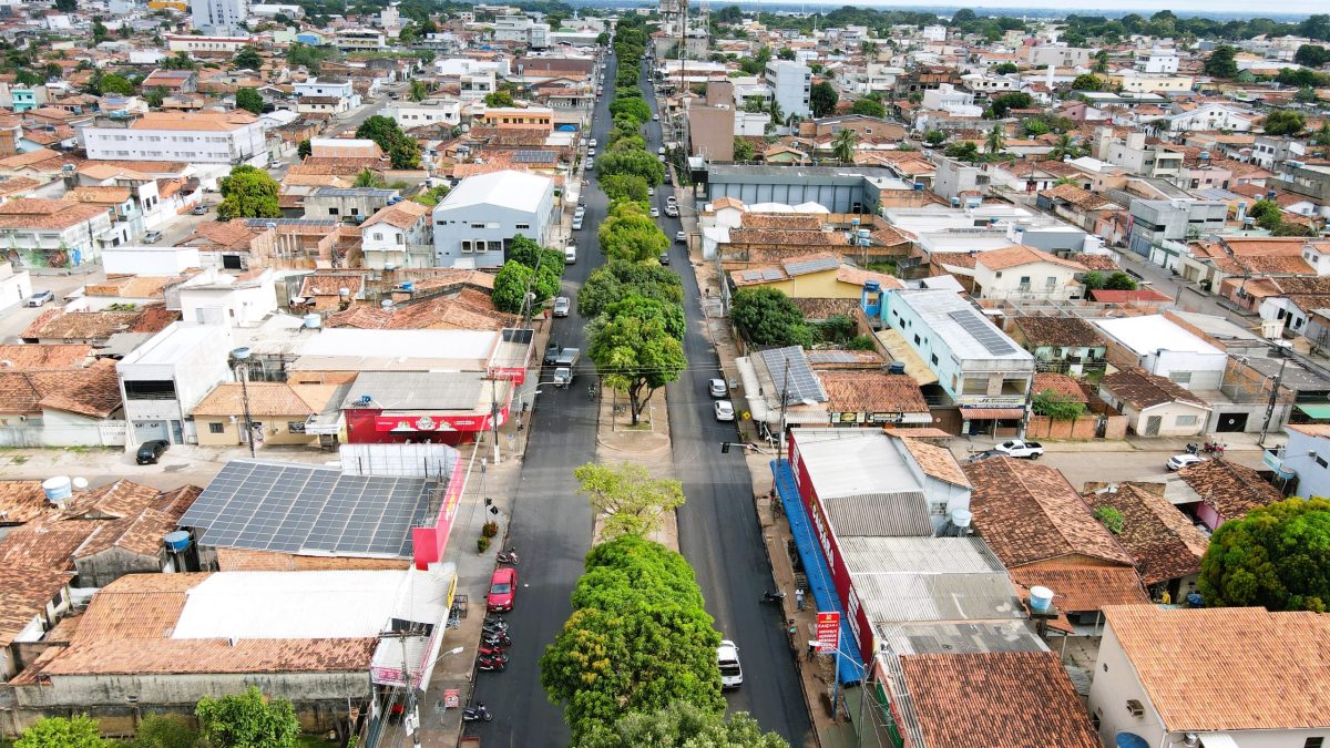 Sevop: Avenida Tocantins, no bairro Novo Horizonte, ganha novo asfalto com recapeamento
