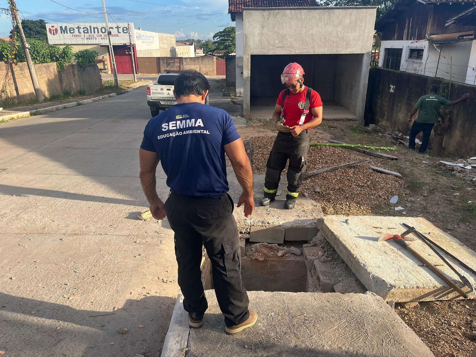 Meio Ambiente: Semma atende denúncia de maus-tratos de animais, que foram resgatados pelos Bombeiros