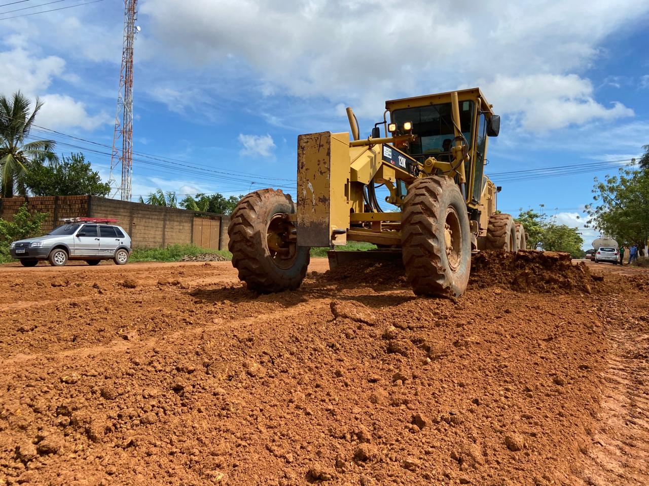 SSAM: Avenida Tocantins recebe serviços de recuperação de vias
