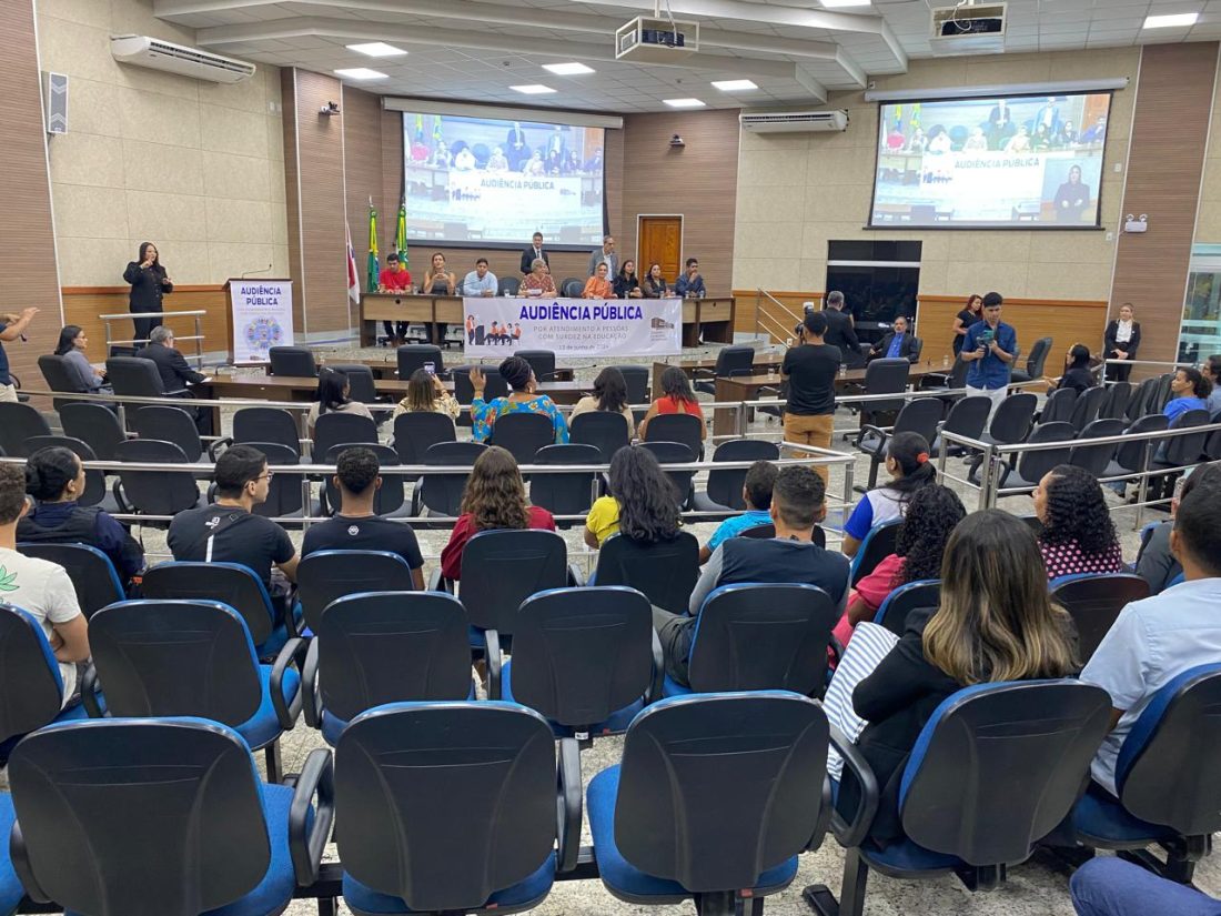 Semed: Câmara sedia audiência pública para atendimento a pessoas com surdez na Educação