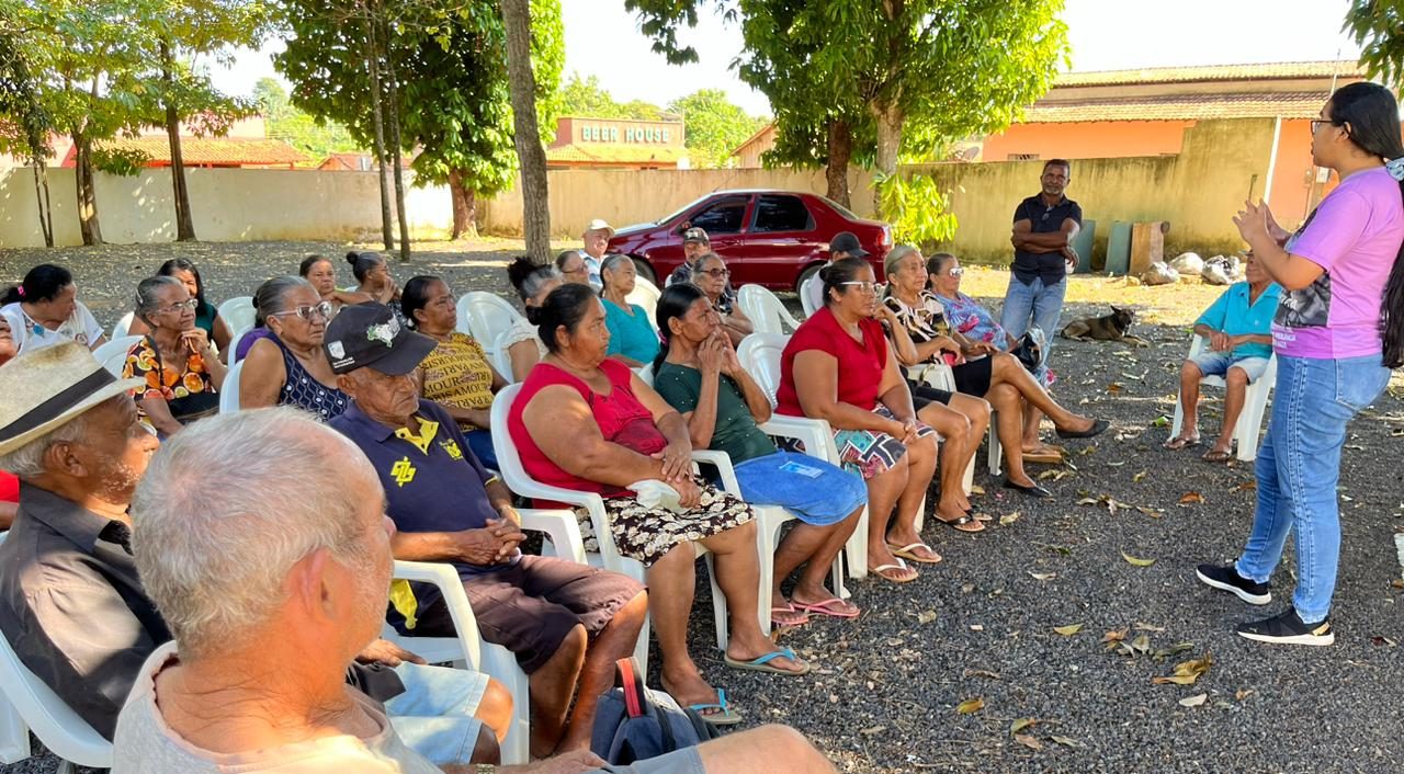 Junho Violeta: Ações de conscientização e combate à violência contra a pessoa idosa são realizados na zona rural