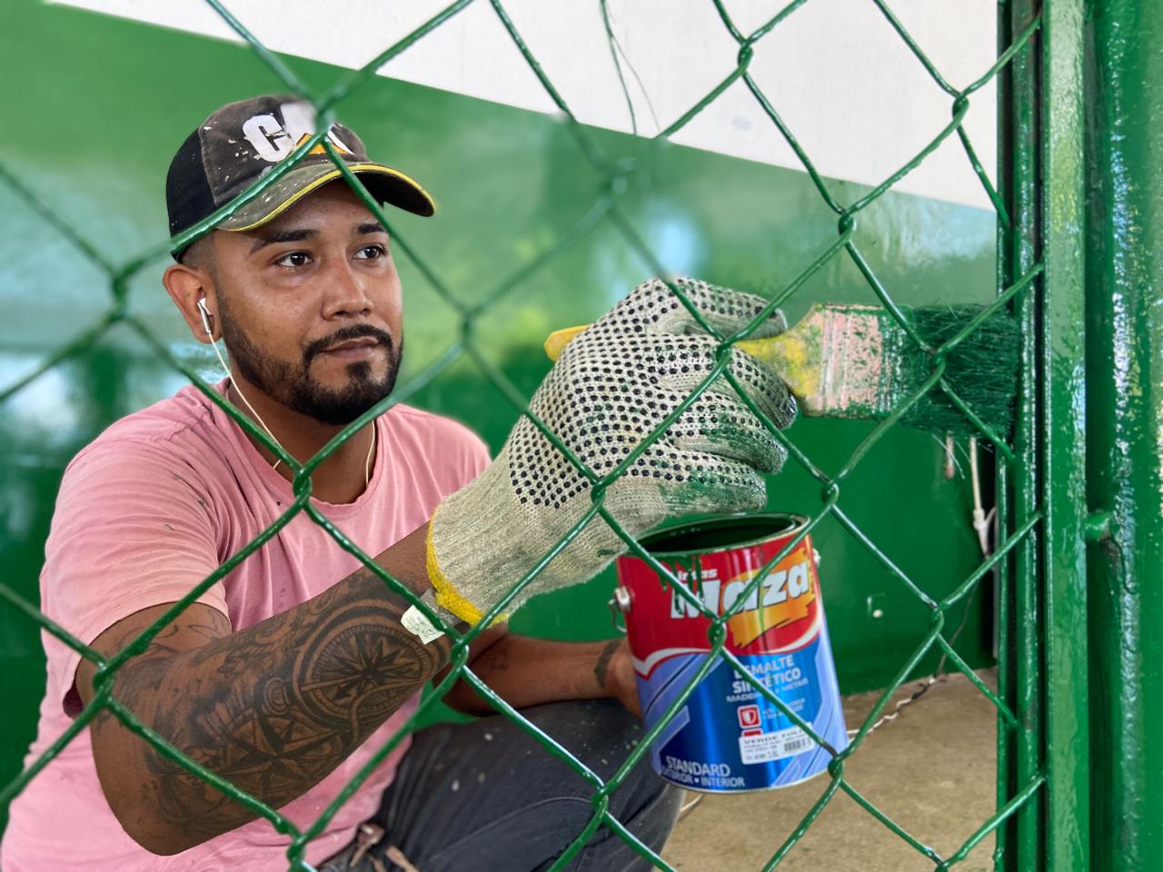 Sevop: Ginásio Erlon Carlos, em Morada Nova, passa por revitalização