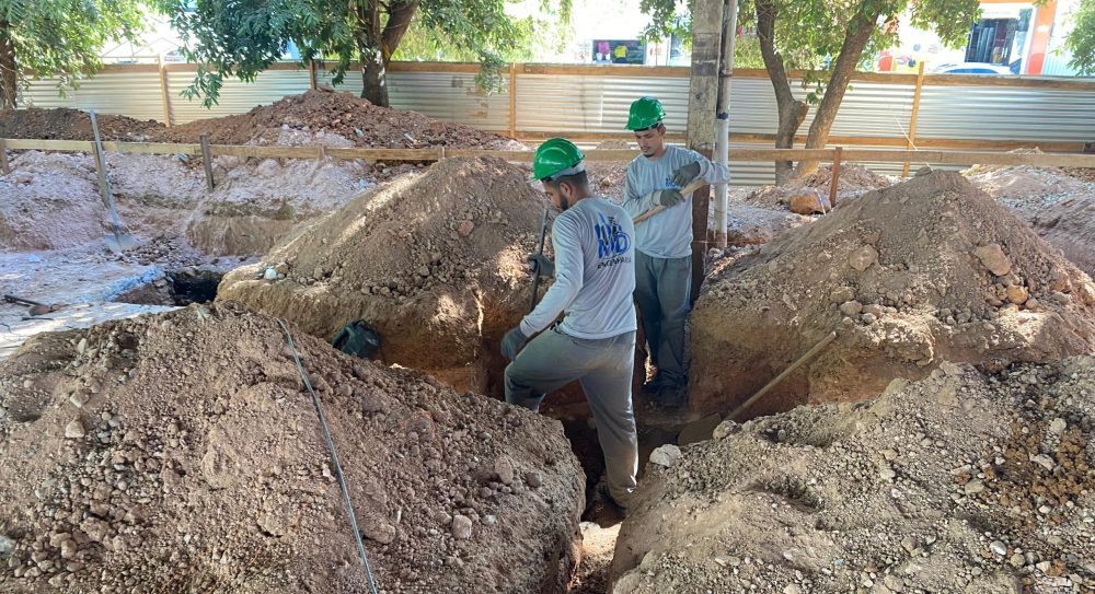 Sevop: Seguem em andamento as obras de revitalização e ampliação da Feira do Bairro Laranjeiras