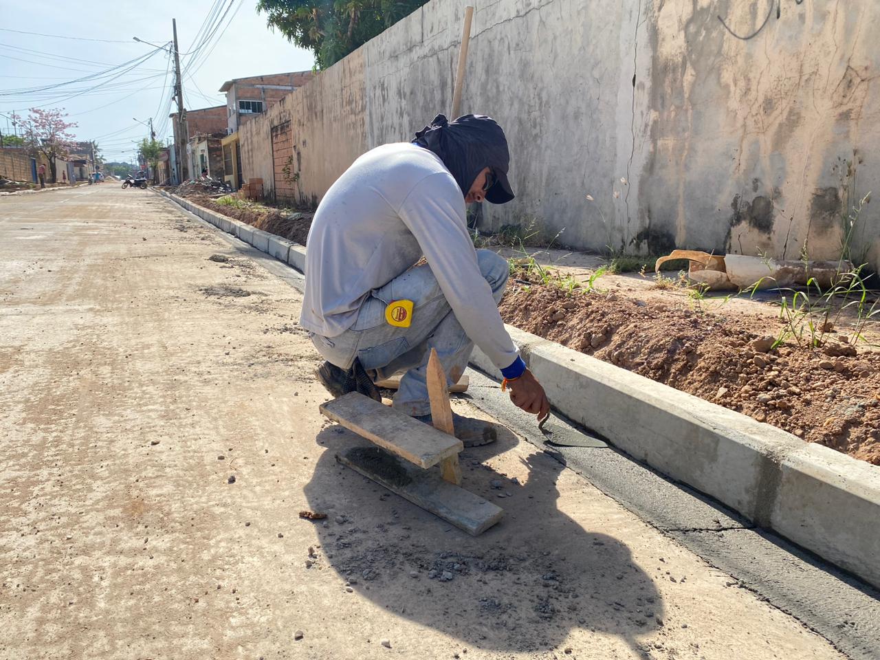 Sevop: Rua Manoel de Abreu é contemplada com obras estruturantes