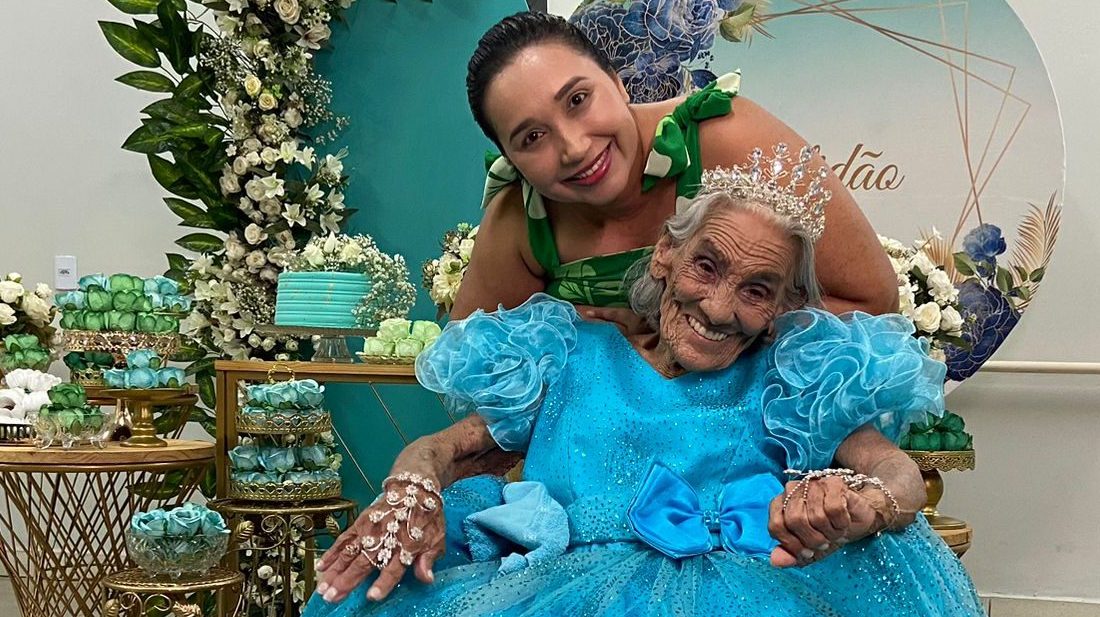 Seaspac: Ao completar 93 anos, Lúcia Vitalina vive noite de rainha no Cipiar