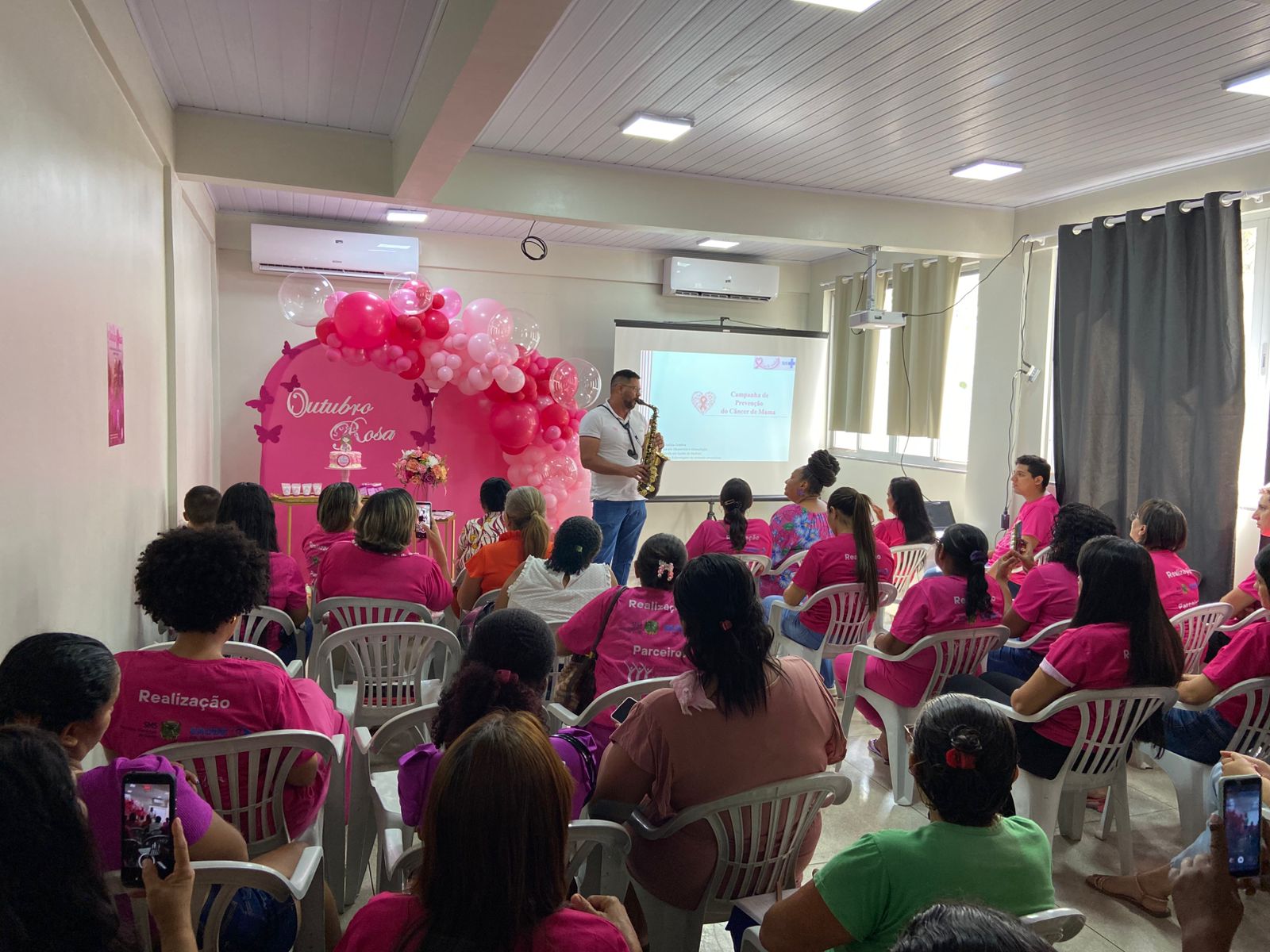 Outubro Rosa: Iniciada oficialmente a campanha de prevenção ao câncer de mama na UBS Pedro Cavalcante