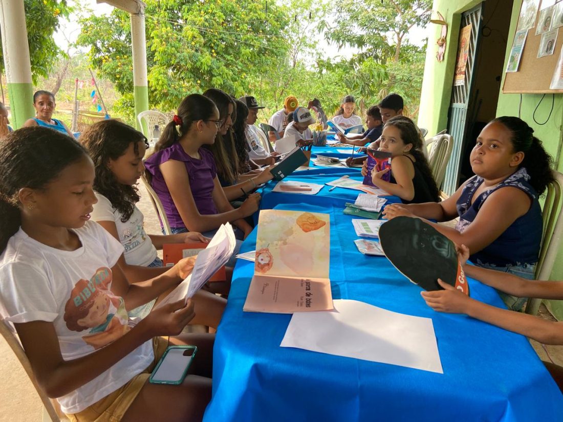 Cultura: Biblioteca Comunitária no PA Belo Vale atrai a comunidade para leitura e outras atividades