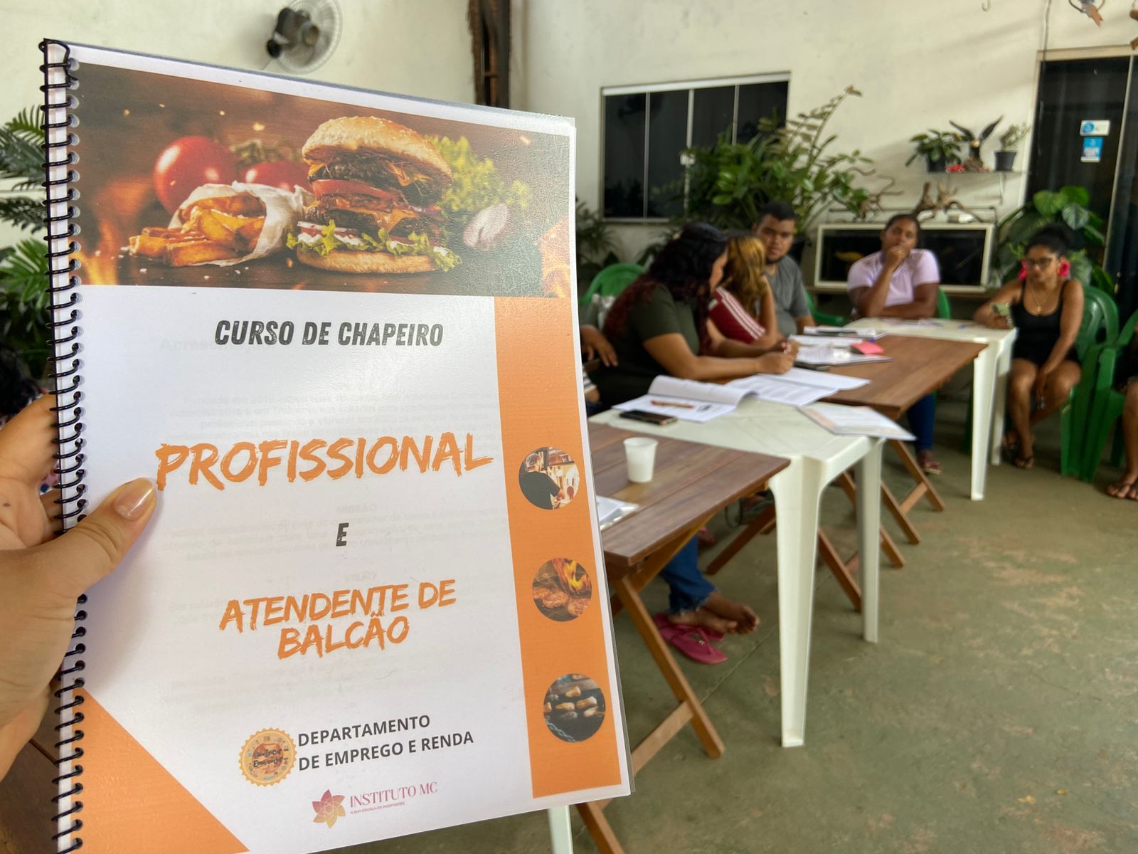 Seaspac: Departamento de Emprego e Renda inicia Curso de Chapeiro e Atendente