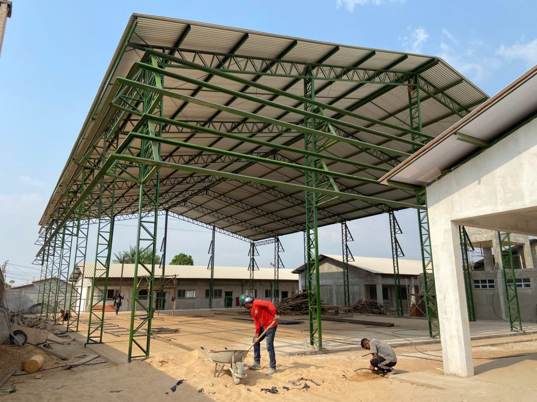 Obras: Escola Rayara de Carvalho terá 14 salas de aula para atender comunidade no Bom Planalto