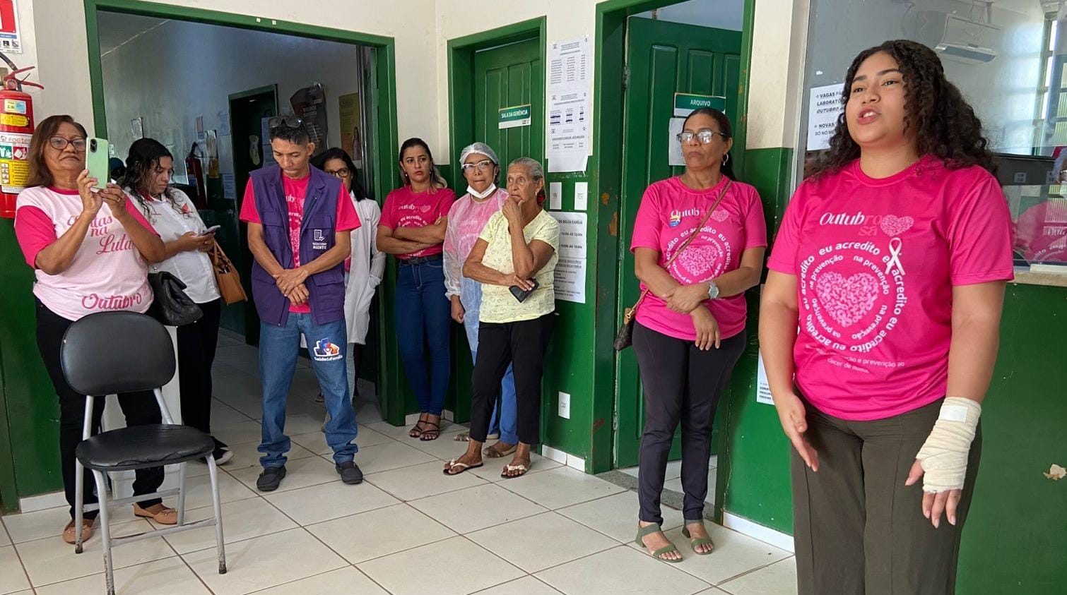 Outubro Rosa: UBS Hiroshi Matsuda faz programação especial às mulheres para prevenção ao câncer de mama