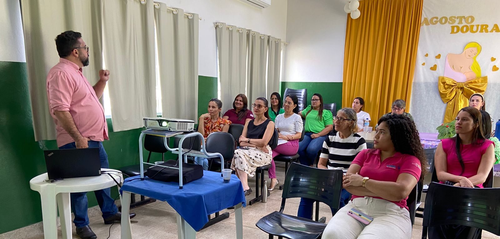 Outubro Rosa: Enfermeiros  da rede de Atenção Básica ganham capacitação na UBS João Batista Bezerra