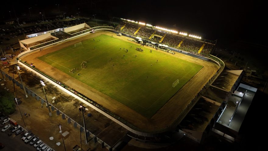 Obras: Marabá ganha Estádio Asdrúbal Bentes com capacidade inicial para 3 mil torcedores