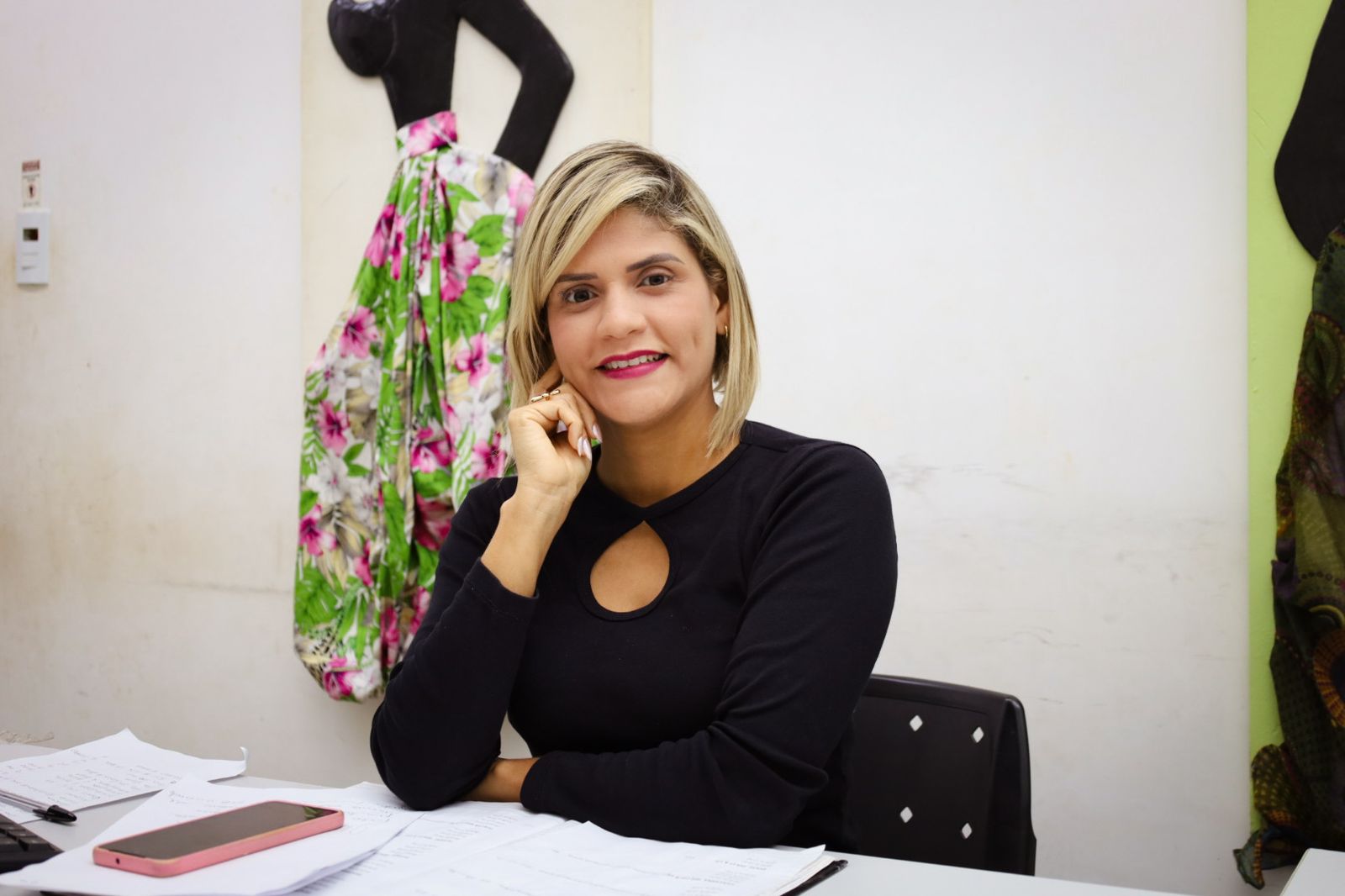 Sirléia Andrade, coordenadora do projeto Praça da Juventude