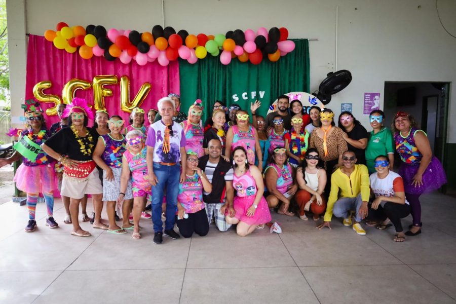 Seaspac:  CRAS realiza festa de Carnaval para os idosos