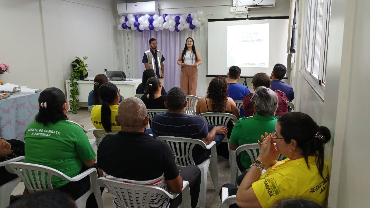 Janeiro Branco: Agentes de endemias recebem treinamento sobre saúde mental