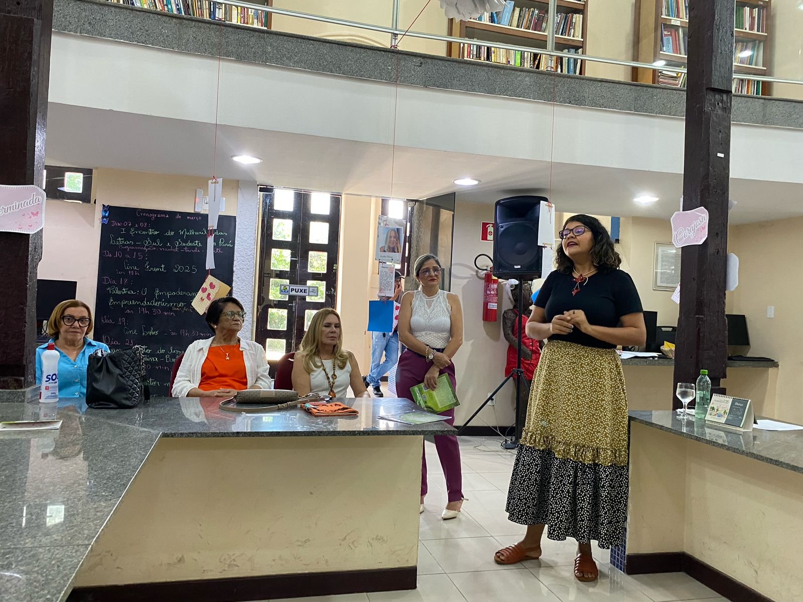 Secult: Biblioteca Municipal Orlando Lobo recebe 1° Encontro do Mulherio das Letras Sul e Sudeste do Pará