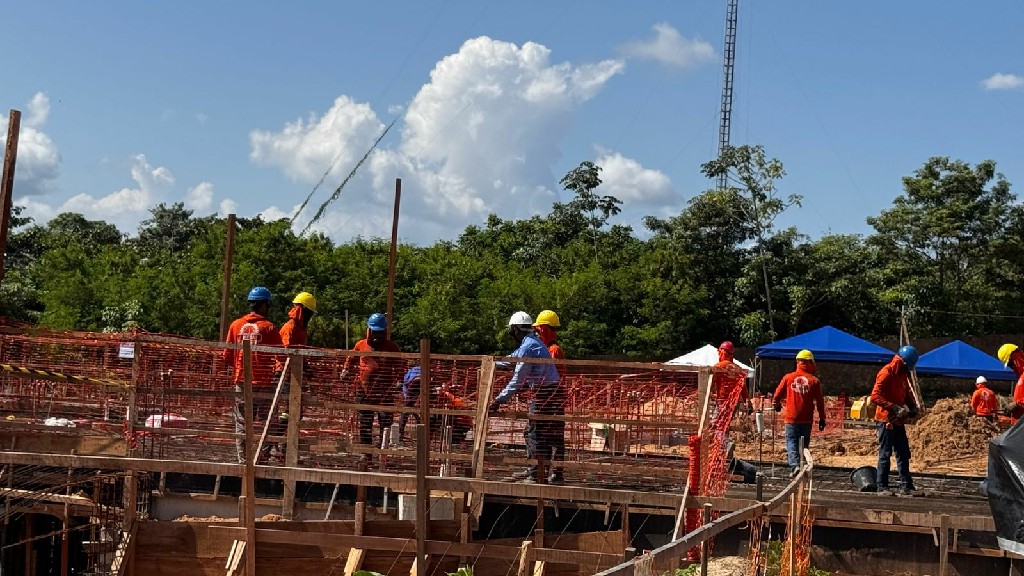 Saúde: Avança construção do novo Pronto-Socorro do HMM que vai ampliar atendimento à população