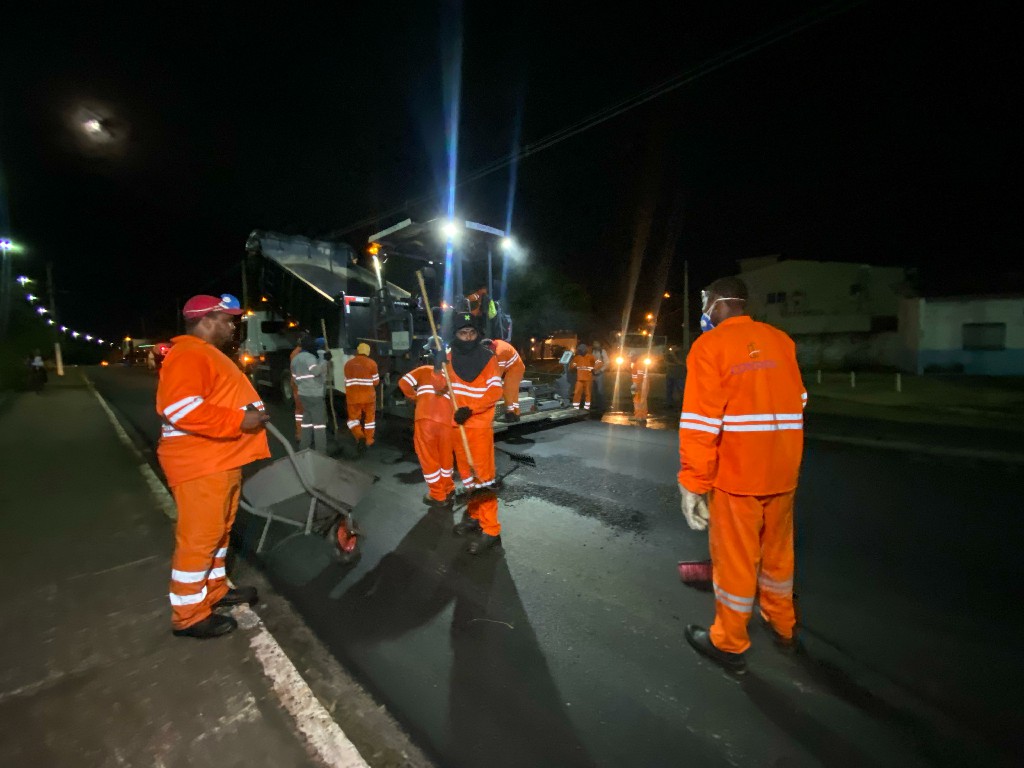 Sevop: Avança revitalização das vias em Marabá