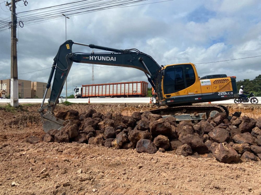Sevop: Secretaria de Obras inicia construção do retorno da nova ponte na Nova Marabá