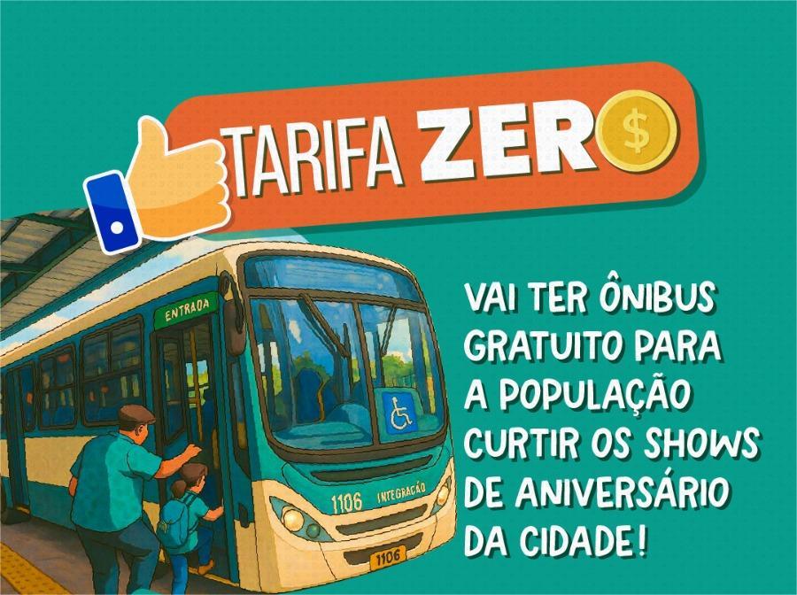 Mab112: Prefeitura disponibiliza ônibus grátis para shows de aniversário de Marabá