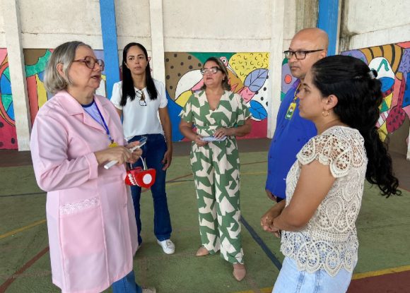 SMS: Programa Saúde na Escola realiza palestras de higiene bucal no CIAM Marabá