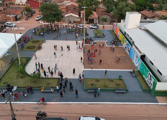 Obras: Prefeitura inaugura Praça Miguel Casseb no bairro Bela Vista