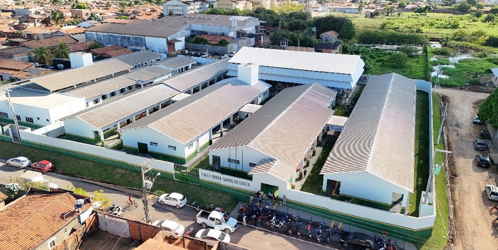 Gestão: Nova Escola Rayara Carvalho Costa é inaugurada no bairro da Paz