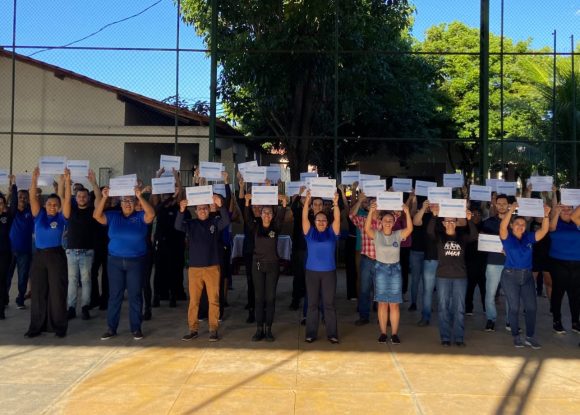 GMM: Projeto Ordem Unida realiza formação para servidores das escolas participantes