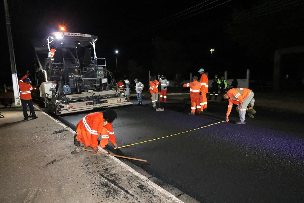 Obras: Serviço de recapeamento é realizado na Avenida VE-02 na Nova Marabá