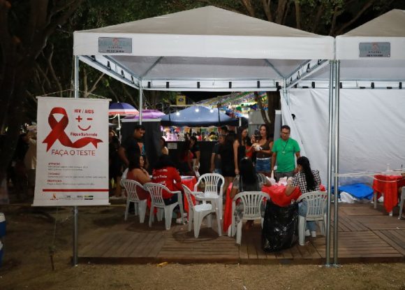 38º Festejo Junino: Equipes da Saúde realizam atendimentos e testagens na Arena Z-30