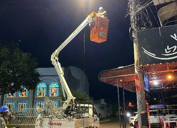 SSAM: Projeto Ilumina Marabá chega à Folha 16 e garante mais segurança para a população