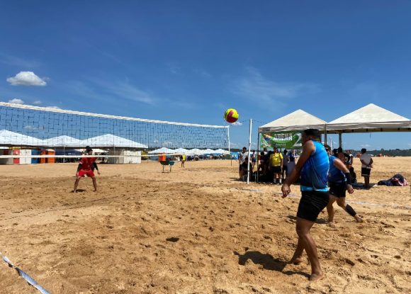 Maraverão: Praia do Tucunaré recebe vários atletas para as competições esportivas