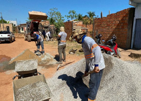 Sevop: Rua do Badeco, na Marabá Pioneira, recebe obra de drenagem