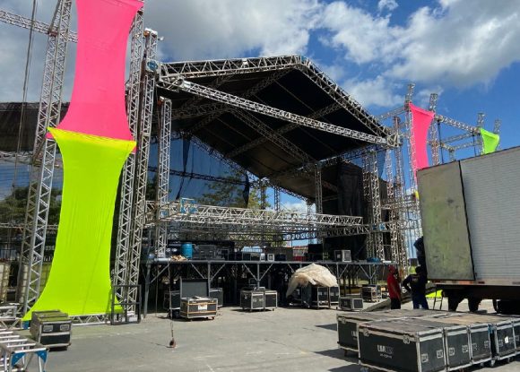 Maraverão: Megaestrutura está sendo montada para a programação que começa neste final de semana