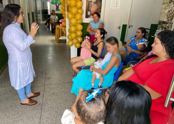 Agosto Dourado: Campanha de incentivo ao Aleitamento inicia nas Unidades de Saúde