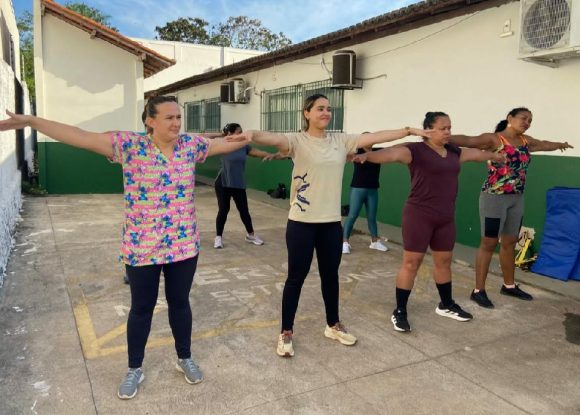 Saúde: USF Pedro Cavalcante inicia treino funcional para hipertensos e diabéticos